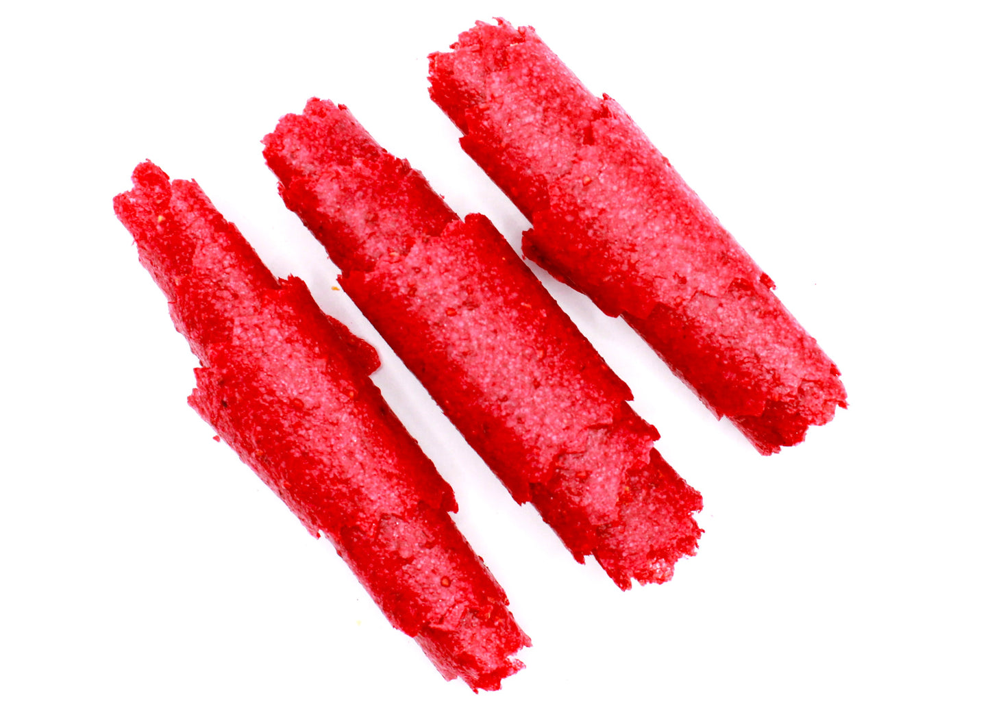 Strawberry Fruit Leather Rolls
