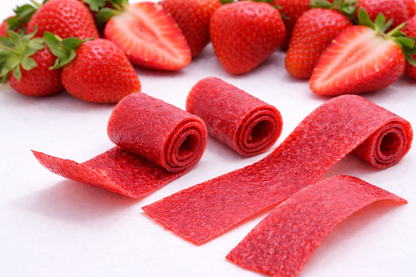 Strawberry fruit leather, 45gr